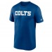 Футболка Indianapolis Colts Nike Legend Wordmark Performance - Royal