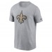 Футболка New Orleans Saints Nike Logo Essential - Gray