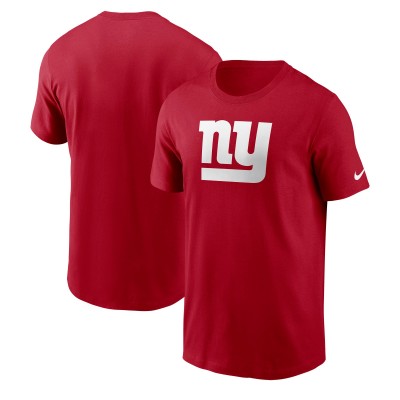 New York Giants Nike Red Primetime Logo Essential T-Shirt