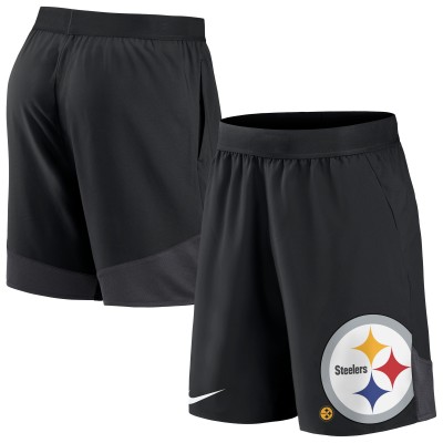 Шорты Pittsburgh Steelers Nike Stretch Performance - Black