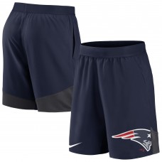 New England Patriots Nike Stretch Performance Shorts - Navy