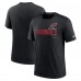 Футболка Arizona Cardinals Nike Team Tri-Blend - Heather Black