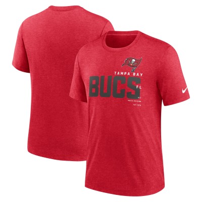 Футболка Tampa Bay Buccaneers Nike Team Tri-Blend - Heather Red