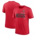 Футболка Tampa Bay Buccaneers Nike Team Tri-Blend - Heather Red