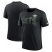 Футболка New York Jets Nike Team Tri-Blend - Heather Black Футболка New York Jets Nike Team Tri-Blend - Heather Black