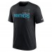 Футболка Carolina Panthers Nike Team Tri-Blend - Heather Black