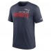 Футболка New England Patriots Nike Team Tri-Blend - Heather Navy