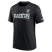 Футболка Las Vegas Raiders Nike Team Tri-Blend - Heather Black
