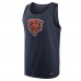 Майка Chicago Bears Nike Tri-Blend - Navy