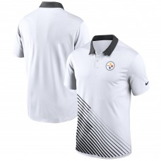 Pittsburgh Steelers Nike White Vapor Performance Polo