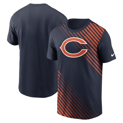 Футболка Chicago Bears Nike Yard Line Fashion Asbury - Navy