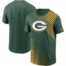 Футболка Green Bay Packers Nike Yard Line Fashion Asbury - Green