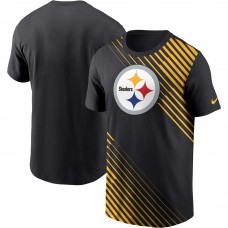 Футболка Pittsburgh Steelers Nike Yard Line Fashion Asbury - Black