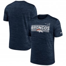 Футболка Denver Broncos Nike Yardline Velocity Performance - Navy