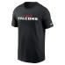 Футболка Atlanta Falcons Nike Black Team Wordmark Essential