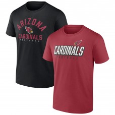 Набор из двух футболок Arizona Cardinals Player Pack - Cardinal/Black