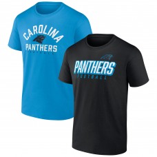 Набор из двух футболок Carolina Panthers Player Pack - Black/Blue