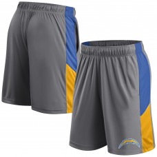 Los Angeles Chargers Primary Logo Shorts - Gray