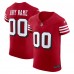 Именная джерси San Francisco 49ers Nike Scarlet Alternate Vapor F.U.S.E. Elite Именная джерси San Francisco 49ers Nike Scarlet Alternate Vapor F.U.S.E. Elite