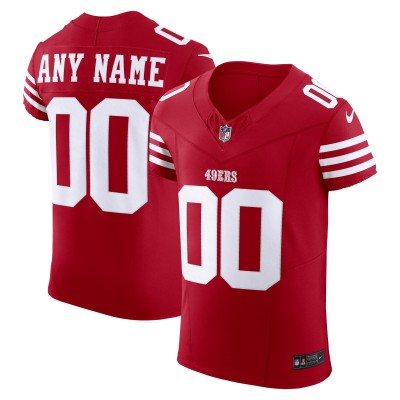 Именная джерси San Francisco 49ers Nike Scarlet Vapor F.U.S.E. Elite