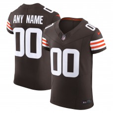 Именная игровая джерси Cleveland Browns Nike Vapor F.U.S.E. Elite - Brown