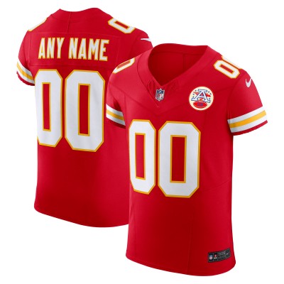 Именная игровая джерси Kansas City Chiefs Nike Vapor F.U.S.E. Elite Custom - Red