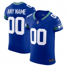 Именная джерси Seattle Seahawks Nike Royal Alternate Vapor F.U.S.E. Elite