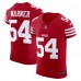 San Francisco 49ers Fred Warner Nike Scarlet Vapor F.U.S.E. Elite Jersey