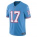 Джерси Ryan Tannehill Tennessee Titans Nike Oilers Throwback Vapor F.U.S.E. Limited - Light Blue