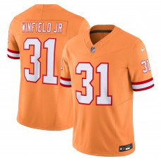 Джерси Antoine Winfield Jr. Tampa Bay Buccaneers Nike Throwback Vapor F.U.S.E. Limited - Orange