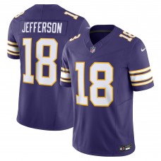 Джерси Justin Jefferson Minnesota Vikings Nike Classic Vapor F.U.S.E. Limited - Purple