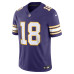 Джерси Justin Jefferson Minnesota Vikings Nike Classic Vapor F.U.S.E. Limited - Purple