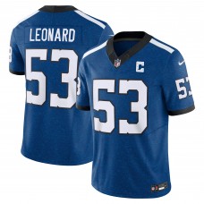 Игровая джерси Shaquille Leonard Indianapolis Colts Nike Vapor F.U.S.E. Limited - Blue