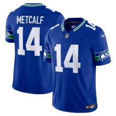 Джерси DK Metcalf Seattle Seahawks Nike Throwback Vapor F.U.S.E. Limited - Royal