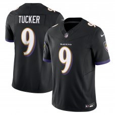 Джерси Baltimore Ravens Justin Tucker Nike Black Vapor F.U.S.E. Limited