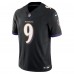 Джерси Baltimore Ravens Justin Tucker Nike Black Vapor F.U.S.E. Limited