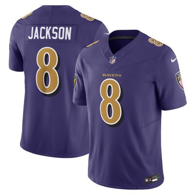 Игровая джерси Lamar Jackson Baltimore Ravens Nike Vapor F.U.S.E. Limited - Purple