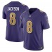 Игровая джерси Lamar Jackson Baltimore Ravens Nike Vapor F.U.S.E. Limited - Purple