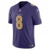 Игровая джерси Lamar Jackson Baltimore Ravens Nike Vapor F.U.S.E. Limited - Purple
