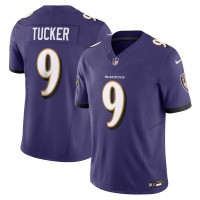 Джерси Baltimore Ravens Justin Tucker Nike Purple Vapor F.U.S.E. Limited
