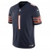 Игровая джерси Justin Fields Chicago Bears Nike Vapor F.U.S.E. Limited - Navy