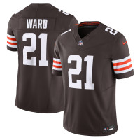 Джерси Cleveland Browns Denzel Ward Nike Brown Vapor F.U.S.E. Limited