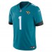 Джерси Travis Etienne Jacksonville Jaguars Nike Vapor F.U.S.E. Limited - Teal