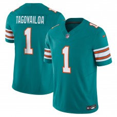 Игровая джерси Miami Dolphins Tua Tagovailoa Nike Aqua Vapor F.U.S.E. Limited