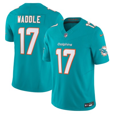 Джерси Jaylen Waddle Miami Dolphins Nike Vapor F.U.S.E. Limited - Aqua