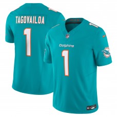 Джерси Tua Tagovailoa Miami Dolphins Nike Vapor F.U.S.E. Limited - Aqua