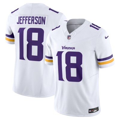 Игровая джерси Justin Jefferson Minnesota Vikings Nike Vapor F.U.S.E. Limited - White