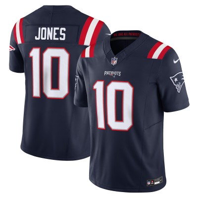 Игровая джерси Mac Jones New England Patriots Nike Vapor F.U.S.E. Limited - Navy