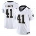 Игровая джерси New Orleans Saints Alvin Kamara Nike White Vapor F.U.S.E. Limited