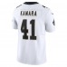 Игровая джерси New Orleans Saints Alvin Kamara Nike White Vapor F.U.S.E. Limited